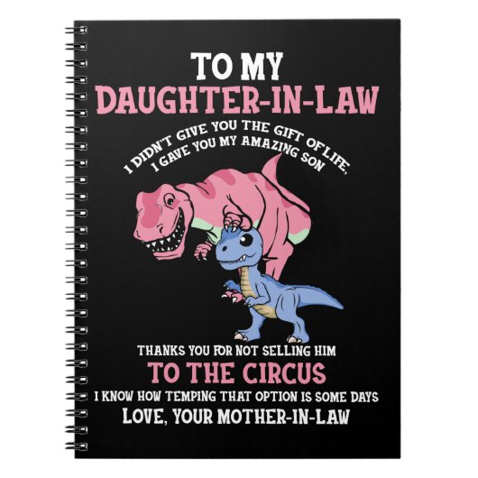 Carnet À ma belle-fille (Devant)