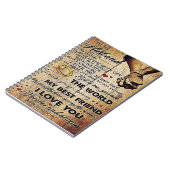 Carnet À ma conception de mari | Lettre d'amour à lui | (Côté gauche)