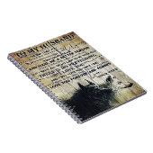 Carnet À mon cadeau de design de mari | Lettre d'amour à (Côté Droit)