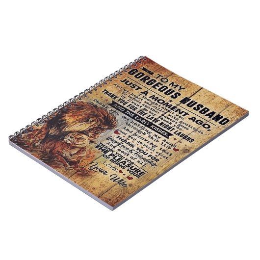 Carnet À mon cadeau de mari | Jovely Letter for Husband (Côté gauche)