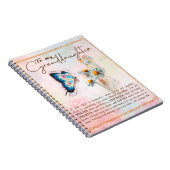 Carnet À Mon Cadeau Petite-Fille, Beau Cadeau Papillon (Côté Droit)