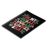 Carnet À mon ère de professeur de Noël holly joyeux Prof (Côté gauche)