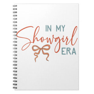 Carnet À Mon ÈRE DE SHOWGIRL Coquette Bow