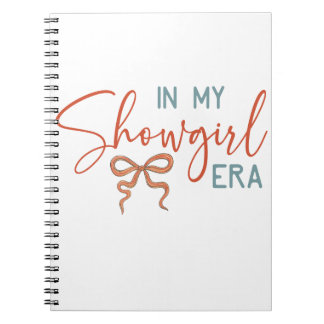 Carnet À Mon ÈRE DE SHOWGIRL Coquette Bow
