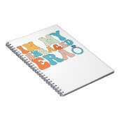 Carnet À mon ère engagée Groovy Rétro (Côté Droit)