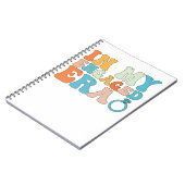 Carnet À mon ère engagée Groovy Rétro (Côté gauche)