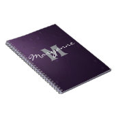 Carnet à monogramme glamour (Côté Droit)