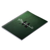 Carnet à monogramme glamour pour elle (Côté gauche)