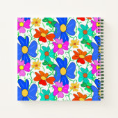 Carnet à motifs floraux (Dos)