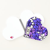 Carnet à motifs floraux (Intérieur)