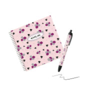 Carnet à motifs floraux