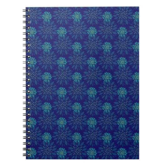 Carnet à motifs floraux (Devant)