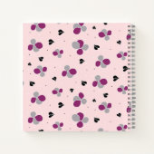 Carnet à motifs floraux (Dos)