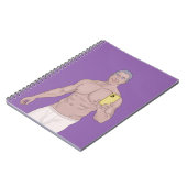 Carnet A muscular gray-haired (Côté gauche)