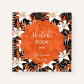 Carnet A mysterious and captivating tropical Sketch Book! (Devant)