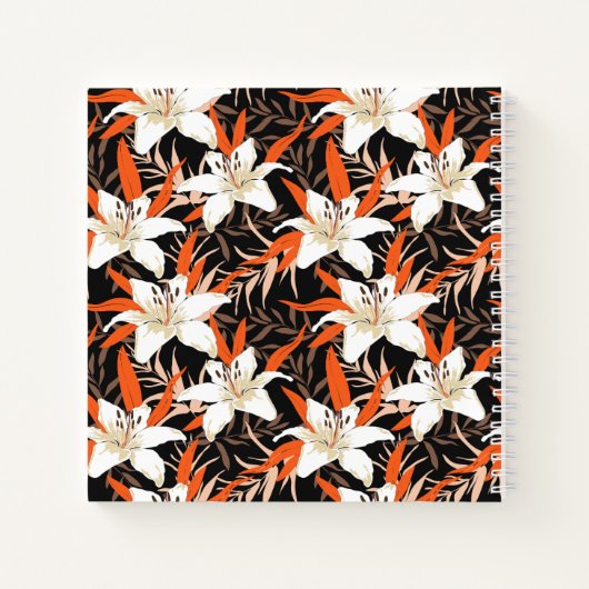 Carnet A mysterious and captivating tropical Sketch Book! (Dos)