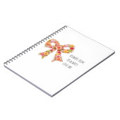 Carnet à nœud floral | Journal botanique (Côté gauche)