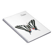 Carnet à papillon Zebra Swallowtail (Côté Droit)
