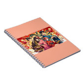 Carnet A Past Lunar Celebration featuring serpents (Côté Droit)