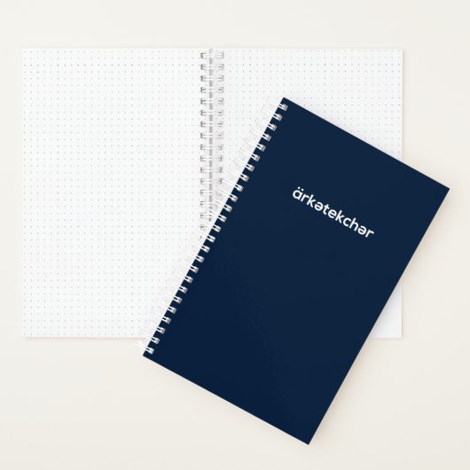 Carnet à points spiraux Arketekcher (À l'intérieur)