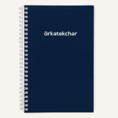 Carnet à points spiraux Arketekcher (Recto)