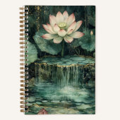 Carnet à puces Enchanted Lotus Fountain (Recto)