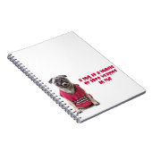 Carnet A Pug Is A Bundle Of Love Wrapped In Fur (Côté Droit)
