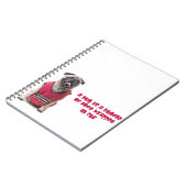 Carnet A Pug Is A Bundle Of Love Wrapped In Fur (Côté gauche)
