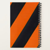 carnet à rayures orange (Verso)