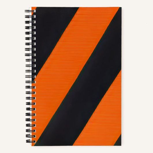 carnet à rayures orange (Recto)