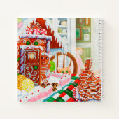 CARNET À RELIER EN SPIRALE GINGERBREAD SURPRISE 8, (Dos)