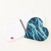 Carnet à reliure spirale en forme de cœur (Intérieur)