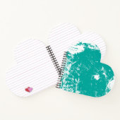 Carnet à reliure spirale en forme de cœur (Intérieur)