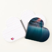 Carnet à reliure spirale en forme de cœur (Intérieur)