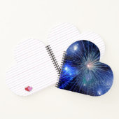 Carnet à reliure spirale en forme de cœur (Intérieur)