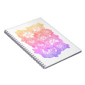 Carnet à reliure spirale FLORAL KNIT 6,5x8,75 (Côté Droit)