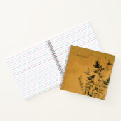 Carnet à reliure spirale Harmonie de style chinois (Intérieur)