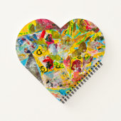 Carnet A Rose By Any Other Name heart-shaped notebook (Dos)