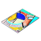 Carnet à roues Abstrait (Côté gauche)