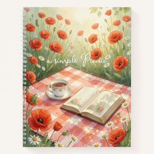 Carnet A Simple Picnic (Devant)