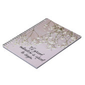 carnet à spirale (Côté gauche)