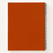 Carnet à spirale abstrait (Dos)