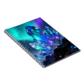 Carnet à spirale Cristal Céleste (Côté Droit)