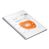 Carnet à spirale de cellules de produits (Côté Droit)