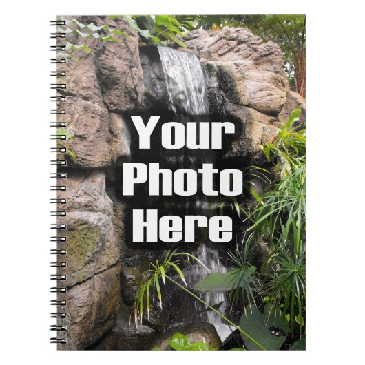 Carnet à spirale de photo faite sur commande (Devant)