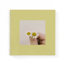Carnet à spirale Fingertip Daisy – Esthétique Douc