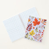 Carnet à spirale florale d'aquarelle (Intérieur)