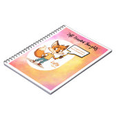 📓🦊 Carnet à spirale Lefty™ - Pensées gauchères (Côté gauche)