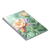 Carnet à spirale Lotus (Côté Droit)