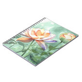 Carnet à spirale Lotus (Côté gauche)